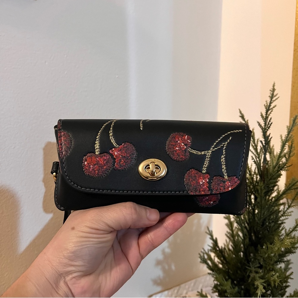NWT Coach! Sunglass Case
With Cherry Print🍒 - Picture 2 of 5